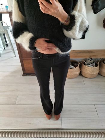 Pantalon habillé droit noir Naf Naf 36