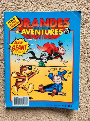 Album géant Les Grandes Aventures de Pif et Hercule n°2 - Années 80