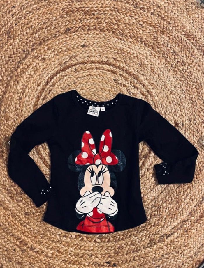 Tee shirt Minnie Disney taille 3 ans excellent état