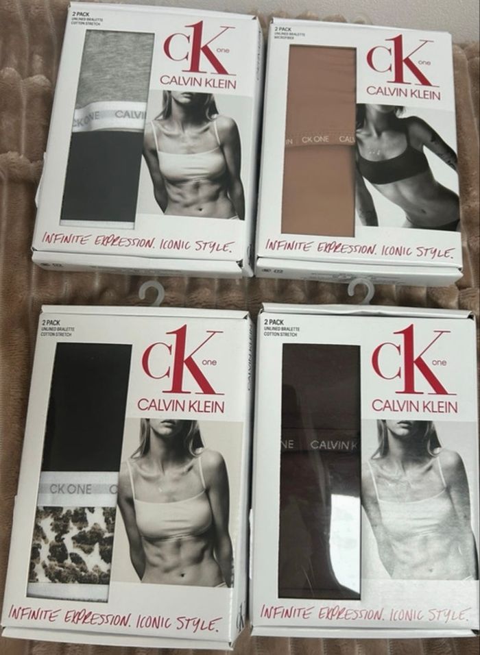 Lot de 2 brassières Kevin Klein