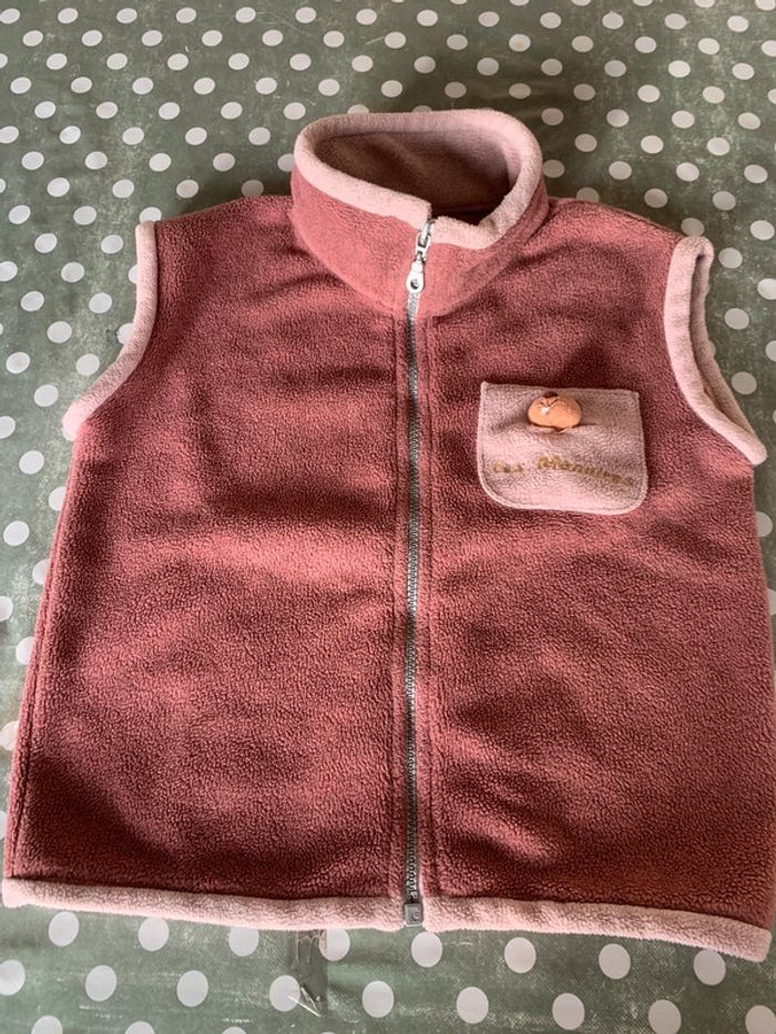 Gilet sans manches polaire