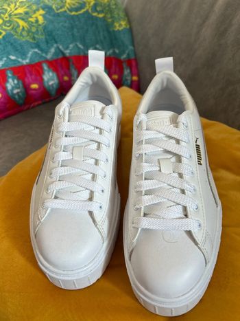 Baskets Puma Mayze blanches