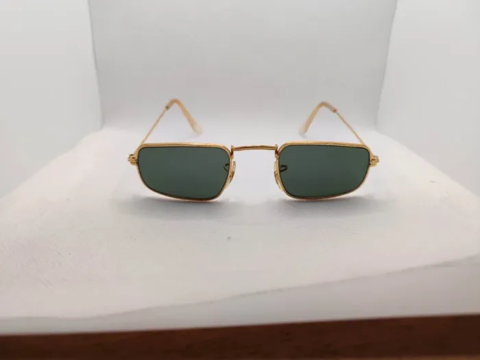 Lunettes de soleil Plaqué or Ray ban Julie fabriquées aux USA par bausch e lomb