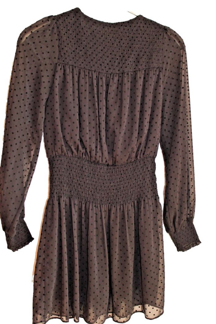 robe courte en voile doublée  marque zara taille indiquée S = 36/38 - photo numéro 3
