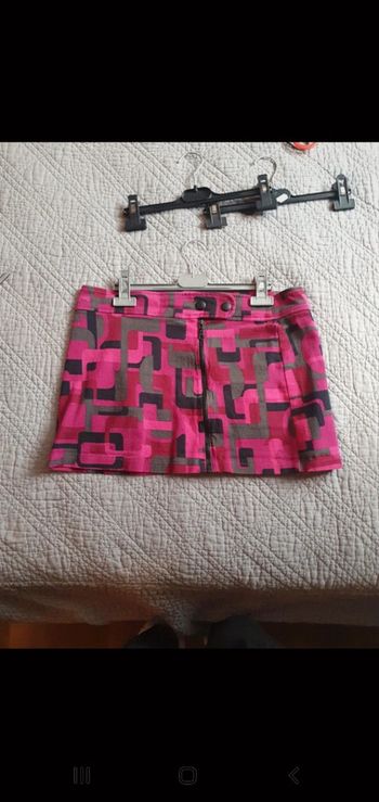 Mini jupe multicolore