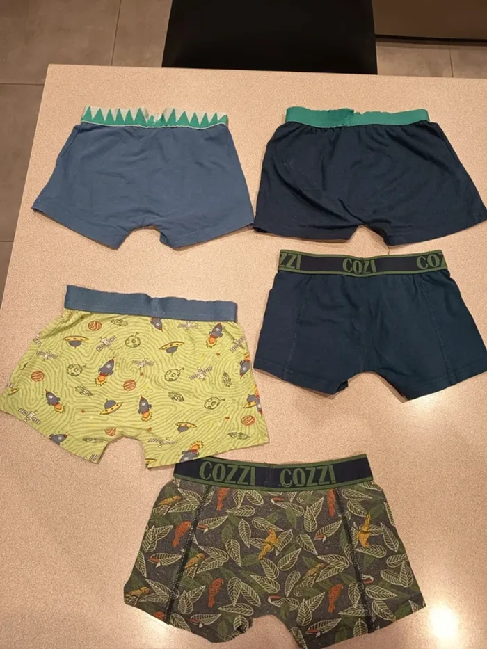 Lot de 5 boxers 5 ans - photo numéro 3