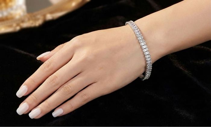 Bracelet tennis en argent 925 – Éclat raffiné, style intemporel