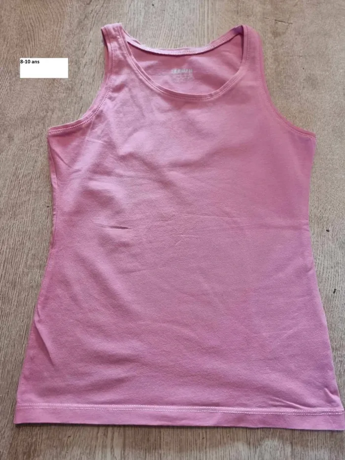 Blouse débardeur 8-10 ans