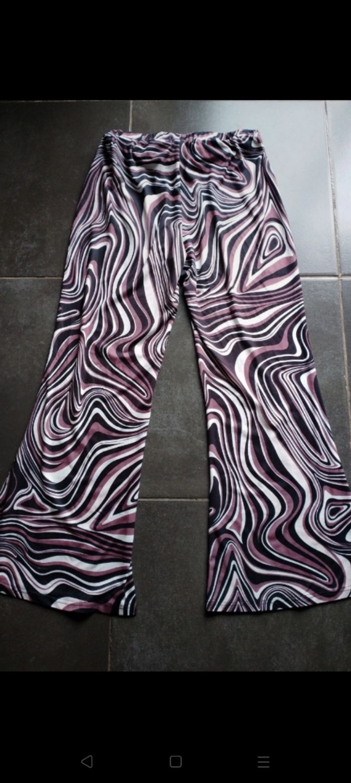 Pantalon bas évasé Shein Curve - photo numéro 4