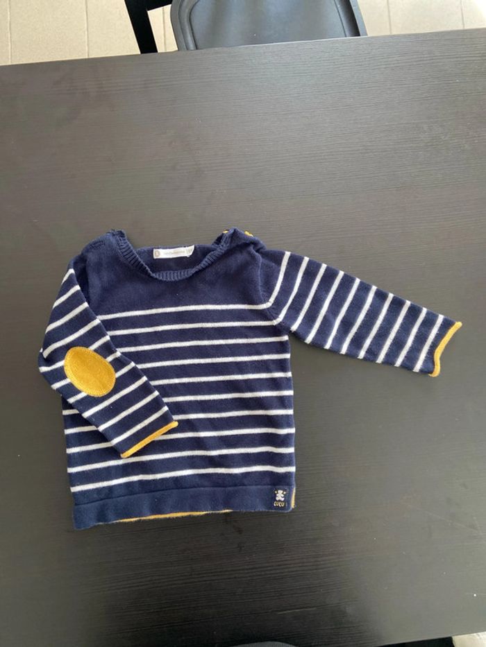 Pull rayé