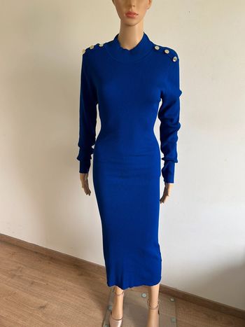 Robe pull longue bleue neuve Morgan taille L (valeur 70€)