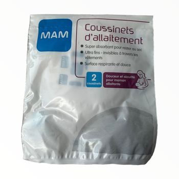Coussinets d'allaitement Mam neufs