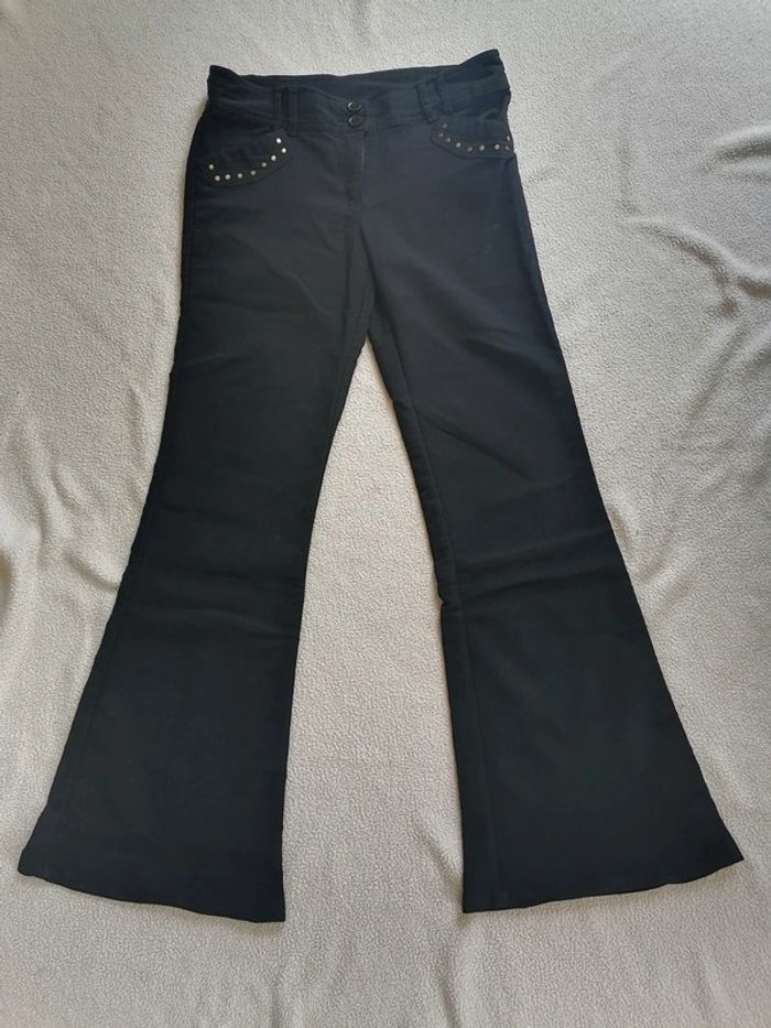 Pantalon noir taille 36 kiabi