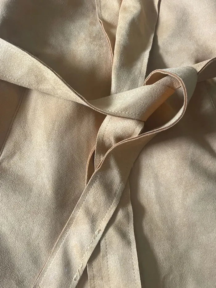 Superbe veste longue en suédine Belcci L/XL - photo numéro 4