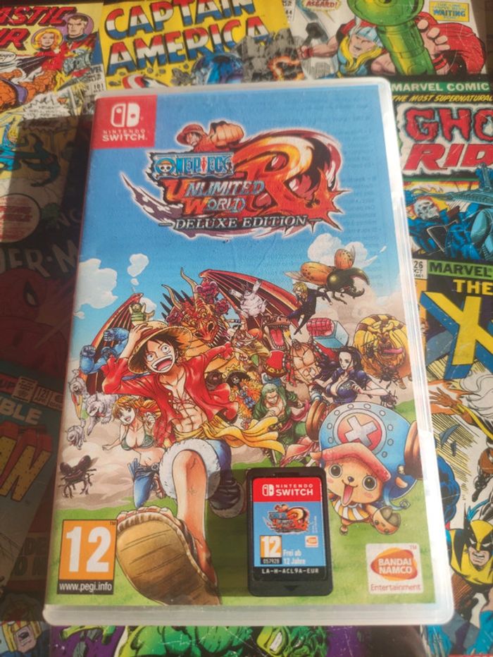 One Piece unlimited World red Deluxe édition Nintendo switch fr 🇫🇷