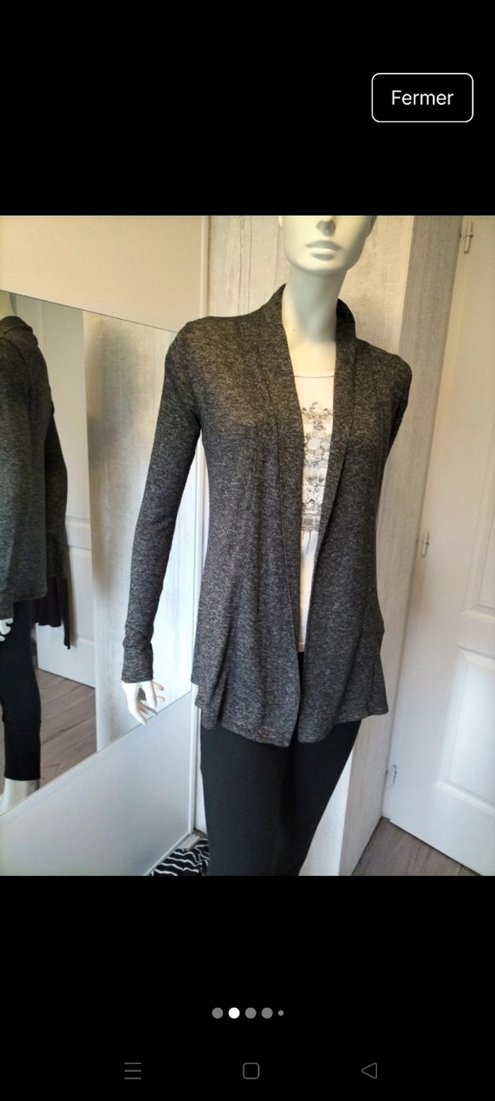 Cardigan bord à bord - photo numéro 2