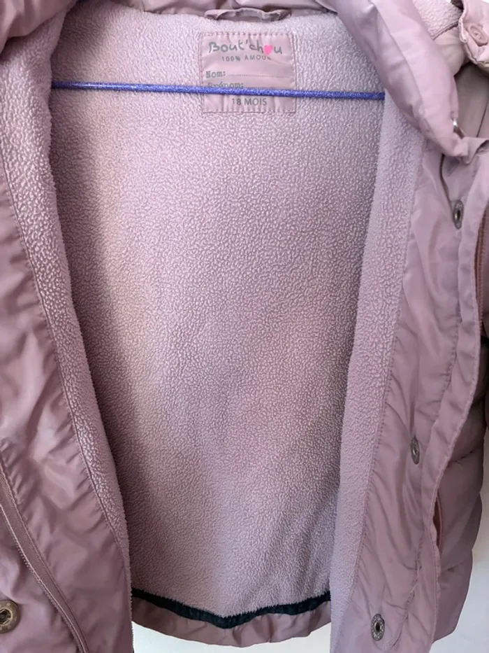 Manteau hiver bien chaud, 18 mois, Bout’chou. - photo numéro 5