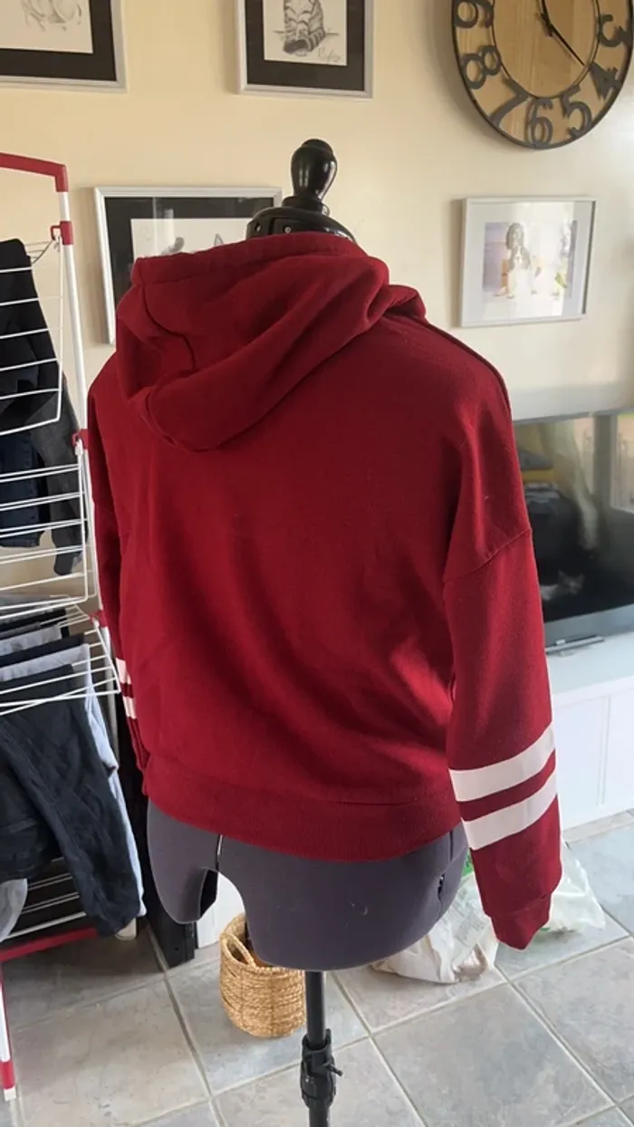 Pull bordeaux - photo numéro 3