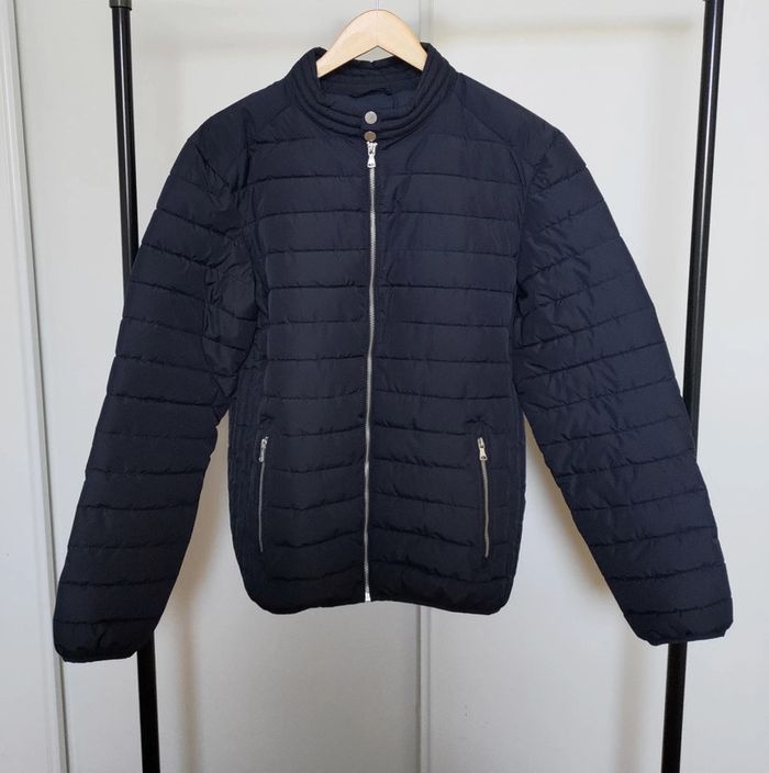 Celio doudoune légère marine L - photo numéro 2
