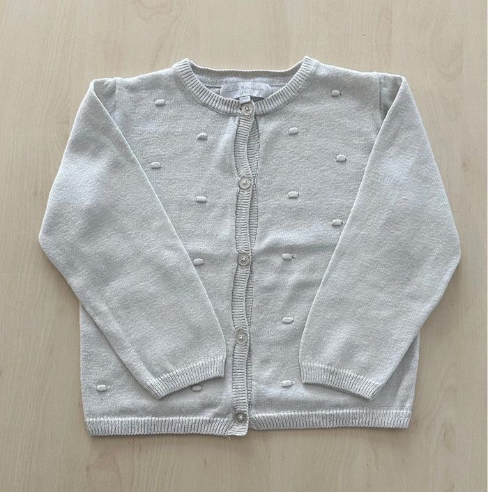 Lot de 2 gilets fille en 86 cm - photo numéro 3