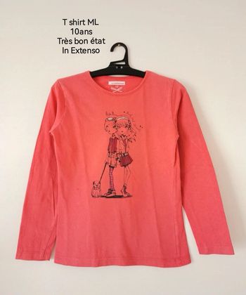T shirt ML 10 ans
