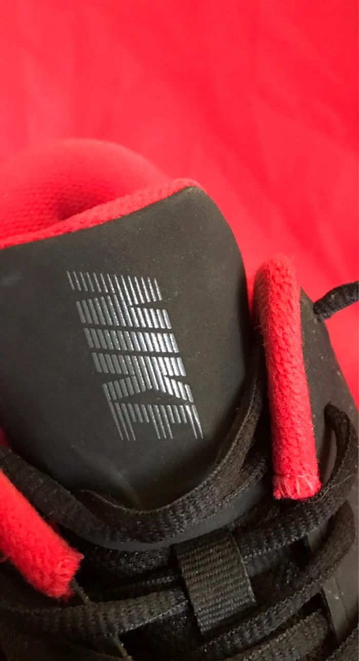 Baskets Nike précision 4 noir et rouge université taille 39 - photo numéro 13