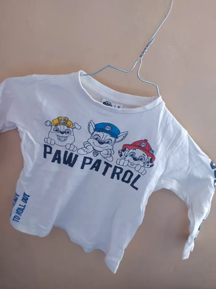 T-shirt paw patrol - photo numéro 2