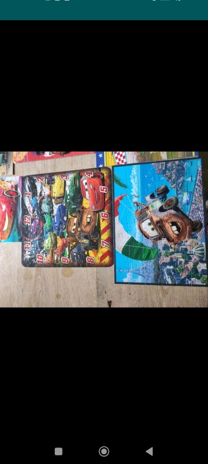 Lot de 9 puzzles car's Disney planes - photo numéro 9