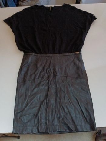 Robe femme Guess taille XS mi simili cuir mi coton