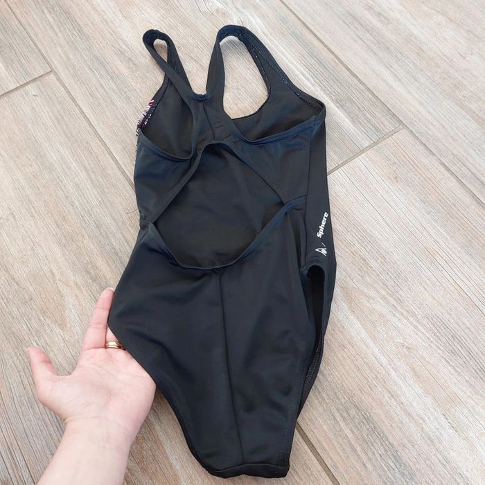 Maillot de bain une pièce noir et rose - Taille 4 ans Aqua Sphere - photo numéro 2