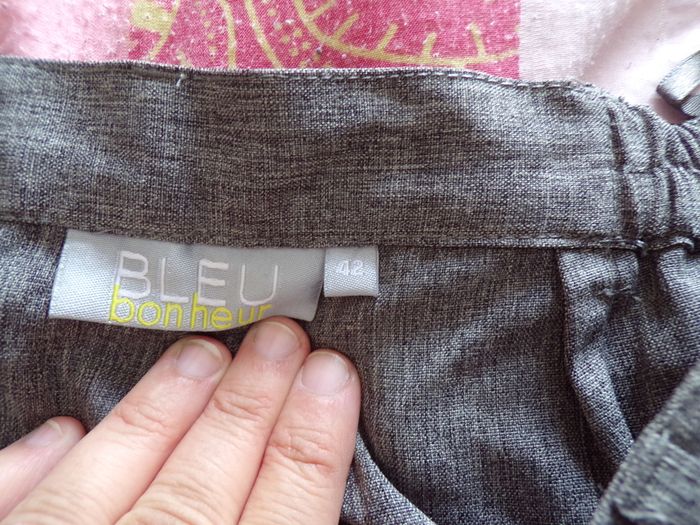 Pantalon gris chiné T42 - photo numéro 3