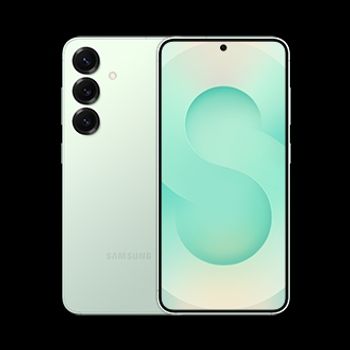 Samsung galaxy S25 neuf en bleu, gris et vert avec une coque offerte