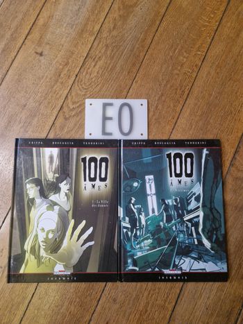 Lot de 2 bd 100 âmes tome 1 et 2 en eo