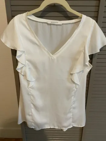 Blouse à volant