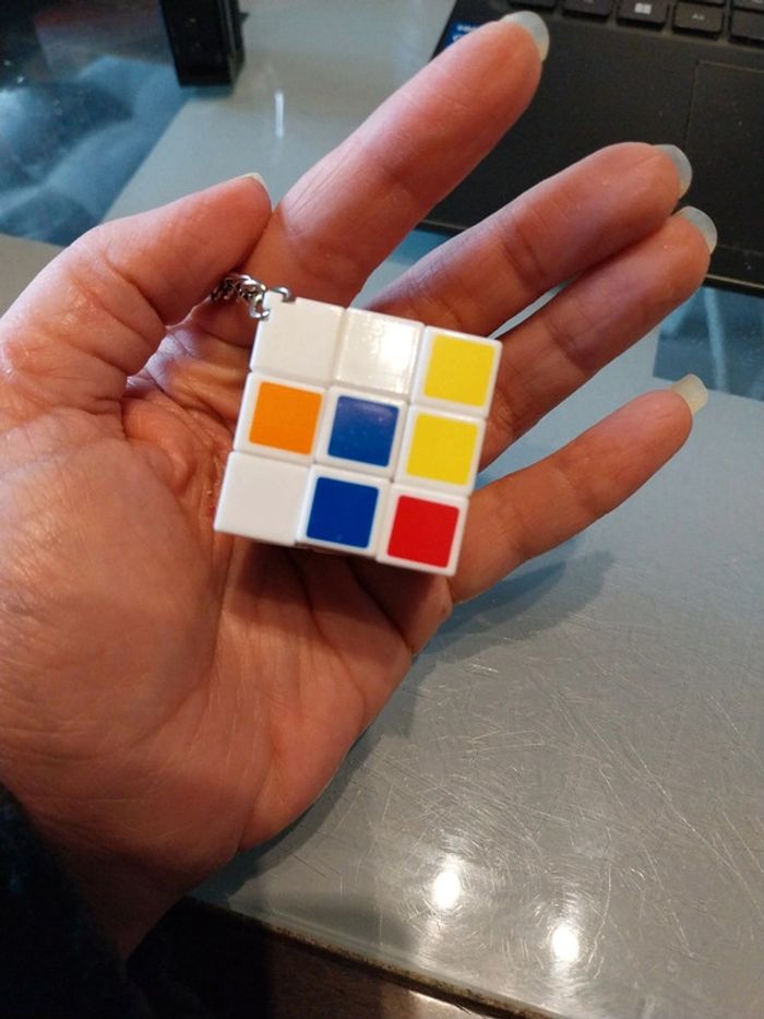 Porte clé rubix Cube - photo numéro 4