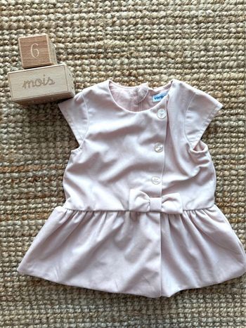 Robe velours Vertbaudet 6mois / 68cm