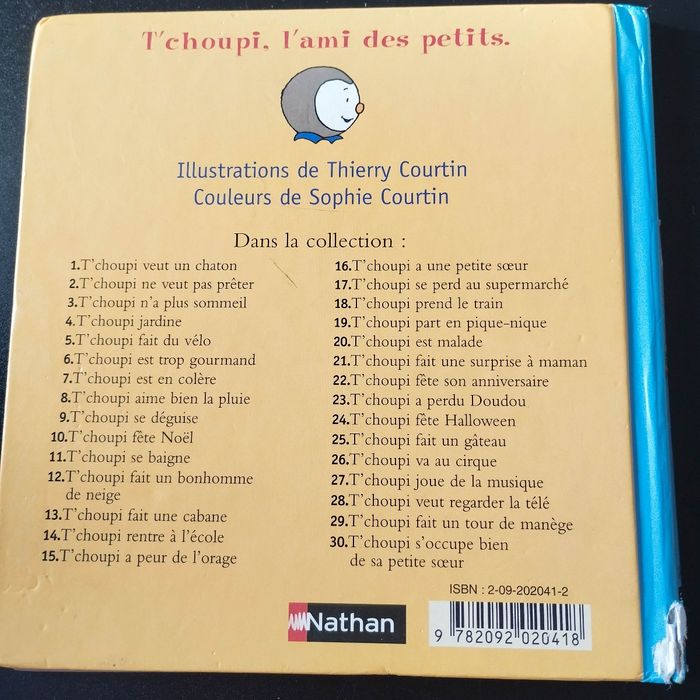 Livre enfant Nathan T'choupi rentre a l'école - photo numéro 6