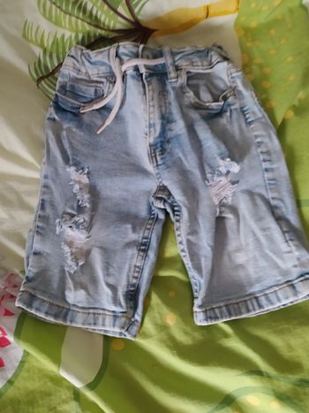 Short en jean lefties taille5 6