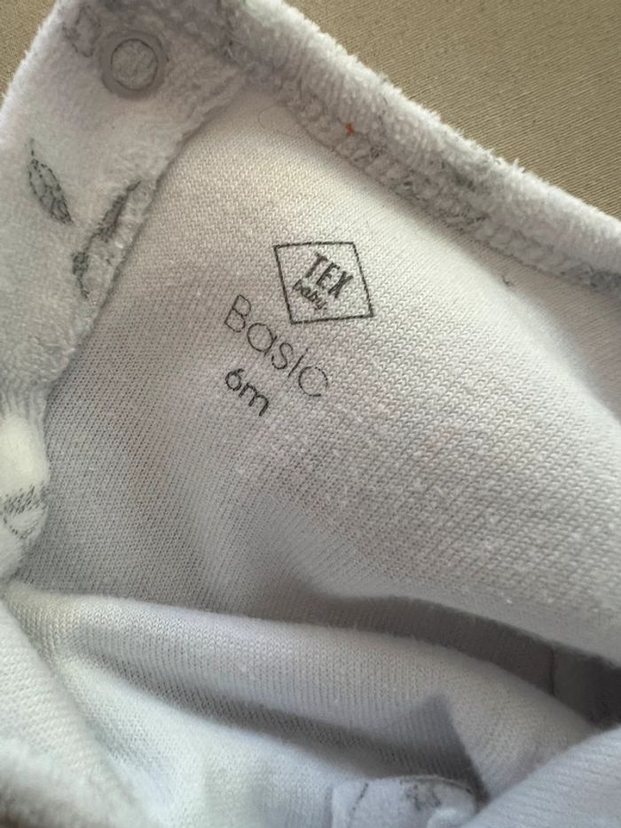 Pyjama une pièce en velours Tex 67 cm - photo numéro 4