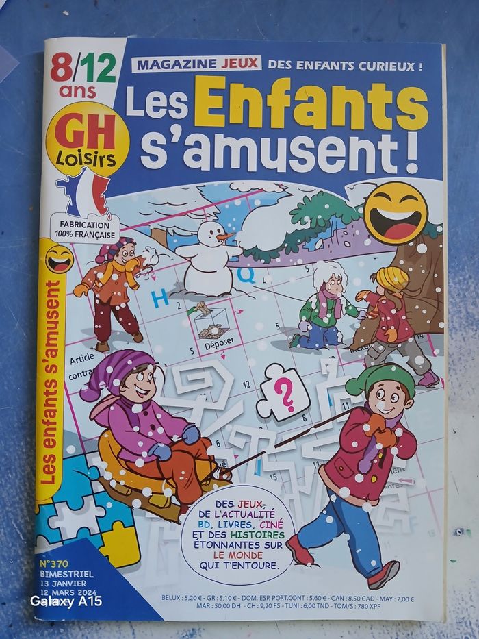 Magazine de jeux