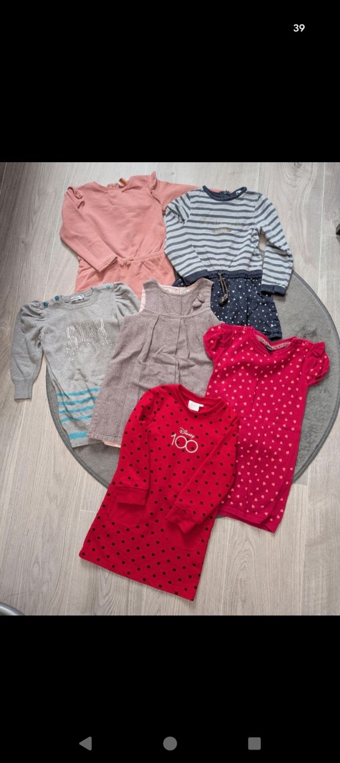 Robes fille 3 ans tape à l'oeil