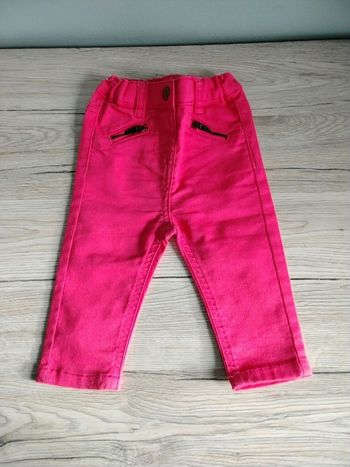 Jeans rose 6 mois fille 