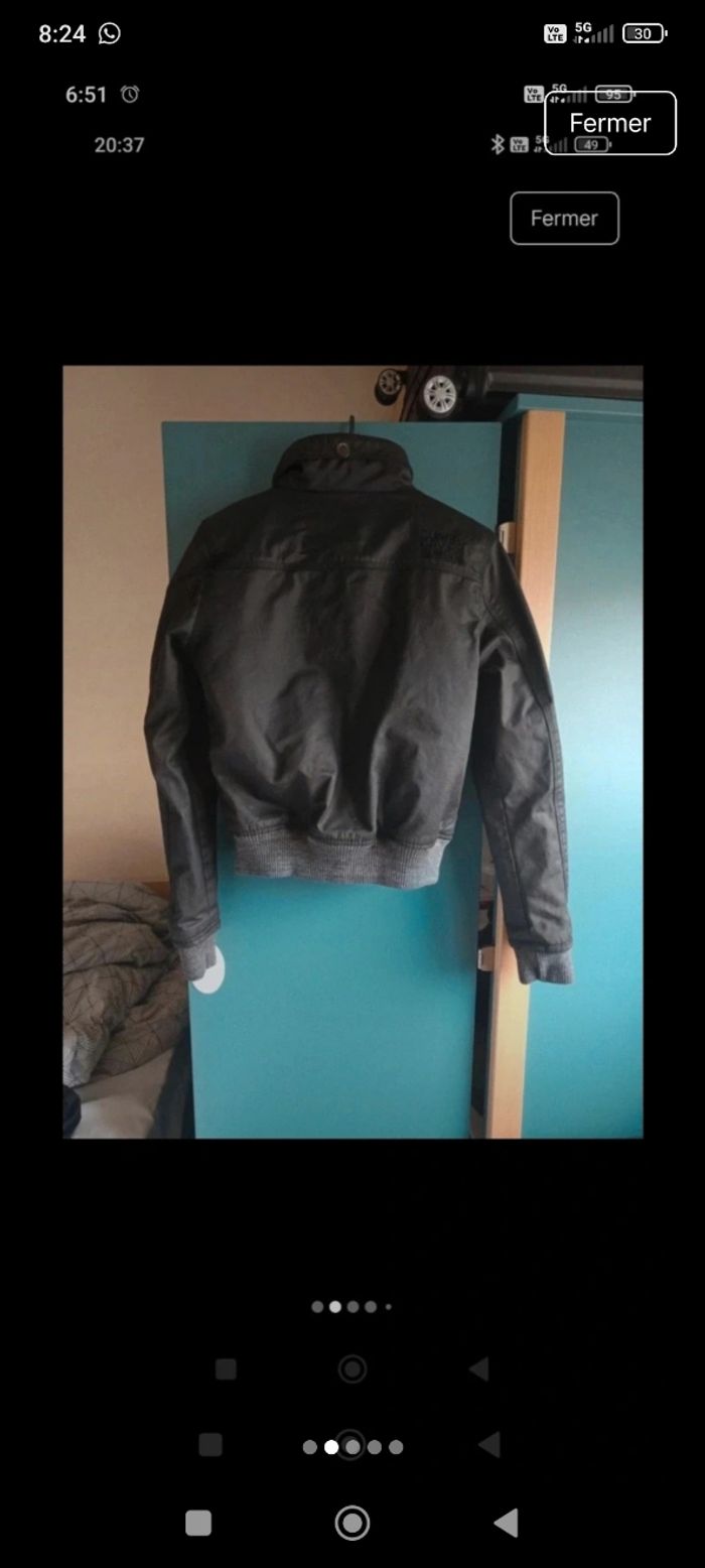 Veste super dry grise - photo numéro 3