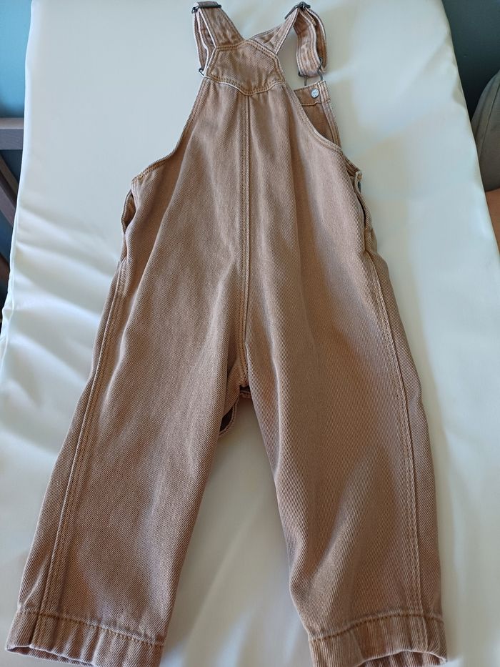 Salopette Kiabi 12 mois jean camel - photo numéro 4