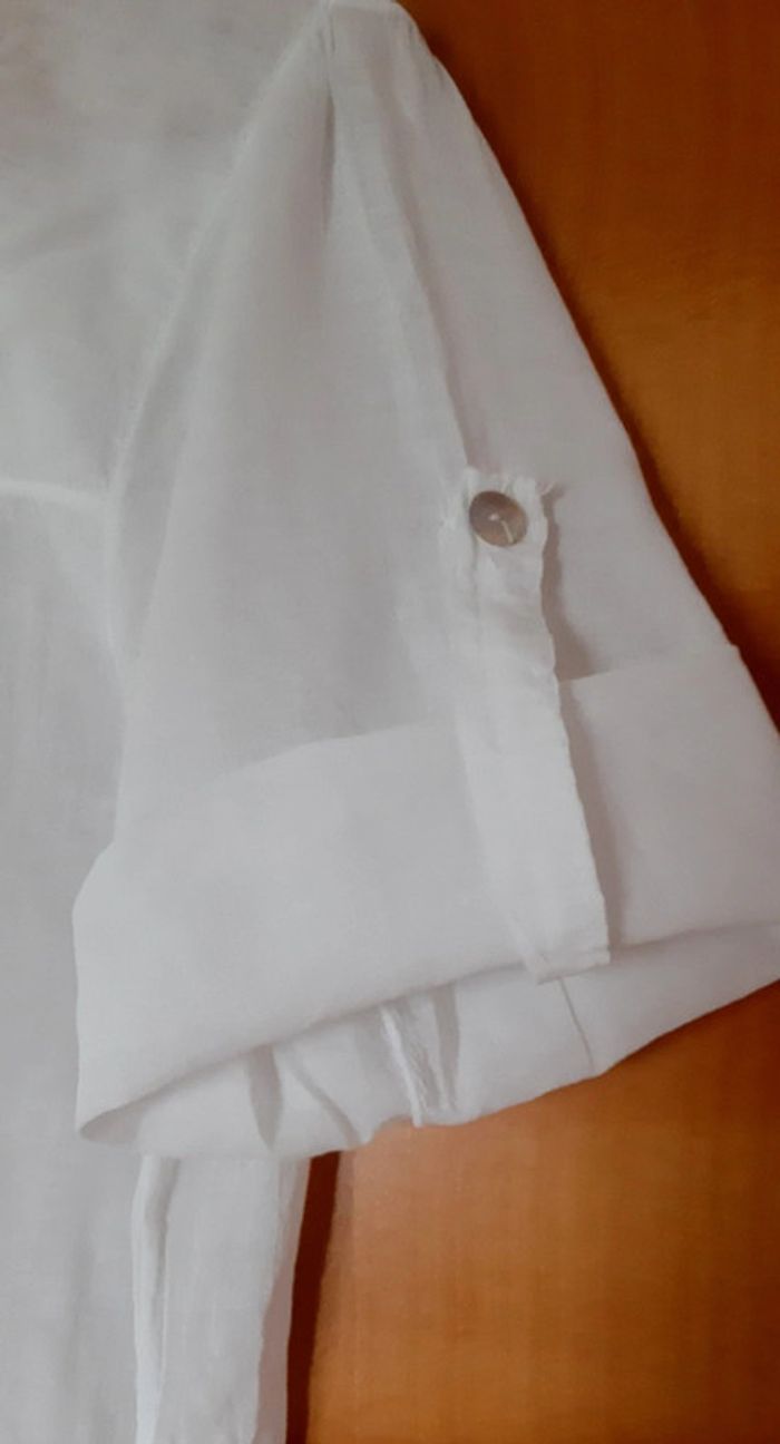 Tunique-robe été blanche - photo numéro 4