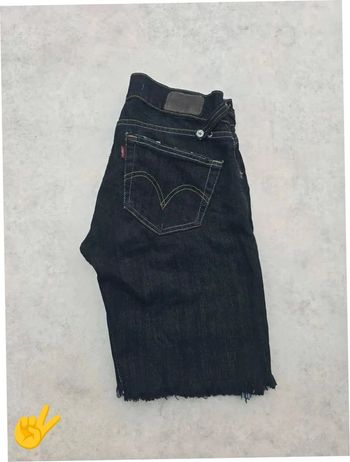 Short Levi's W26 FR36 Noir Homme men #SHO39b