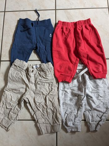 Lot de 4 pantalons 9 mois garçon