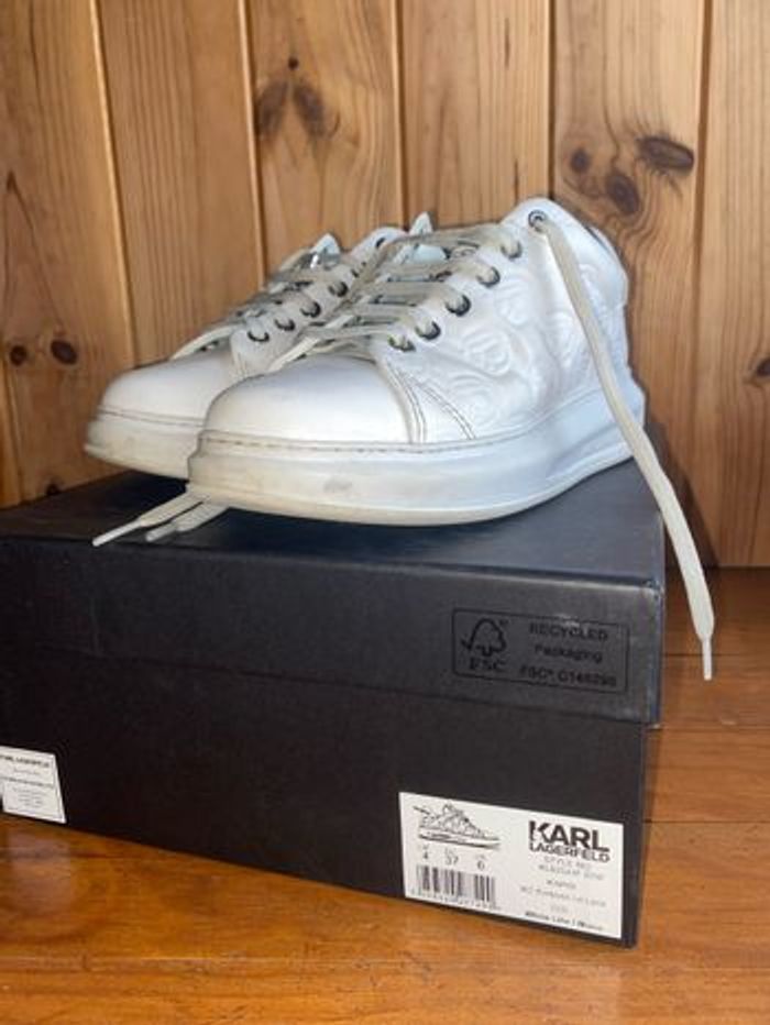 Baskets blanche Karl Lagerfeld - photo numéro 5