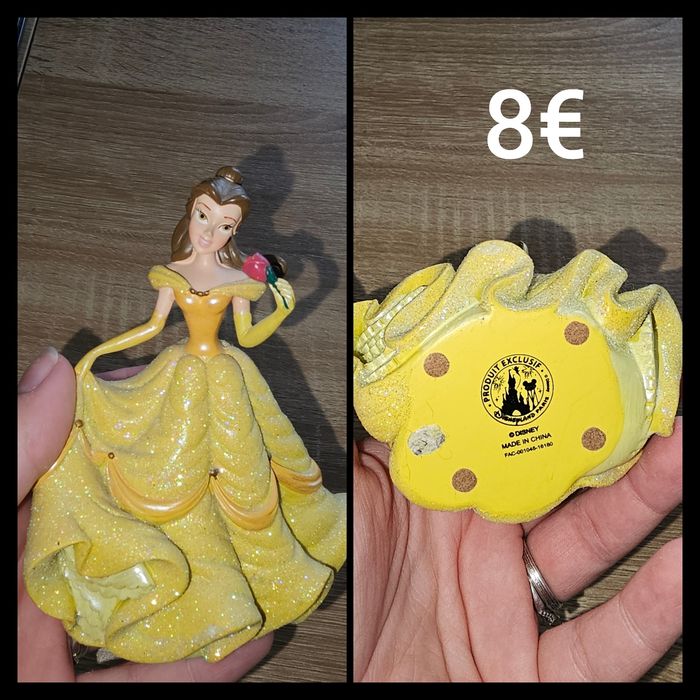 Figurine rigide belle disney officiel
