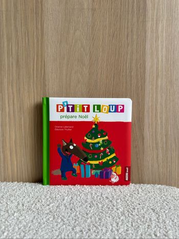 Livre p’tit loup prépare noël